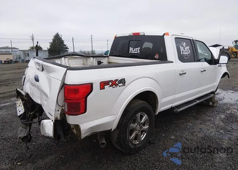 2018 Ford F-150 Lariat from USA, damaged, VIN 1FTFW1EG9JKF61680